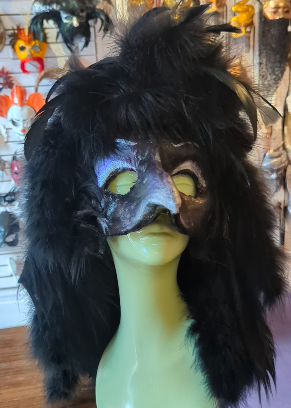 Fancy Crow w/ Boogie Hair image 0