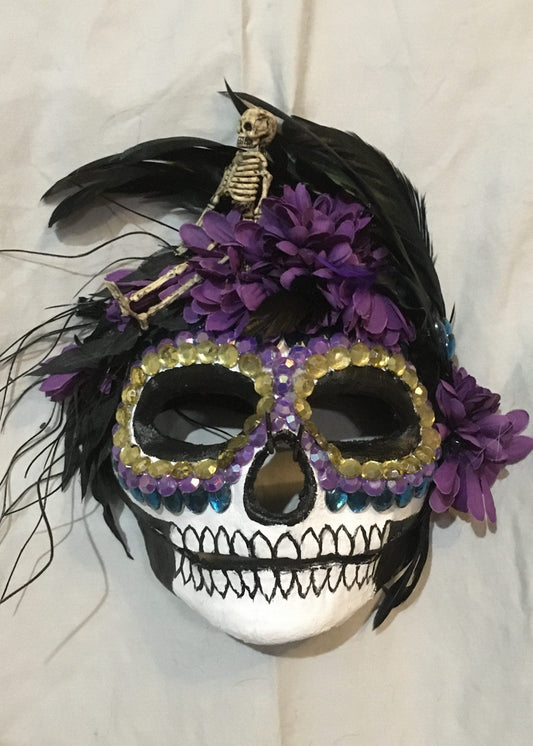 Purple Jeweled Skull image 0