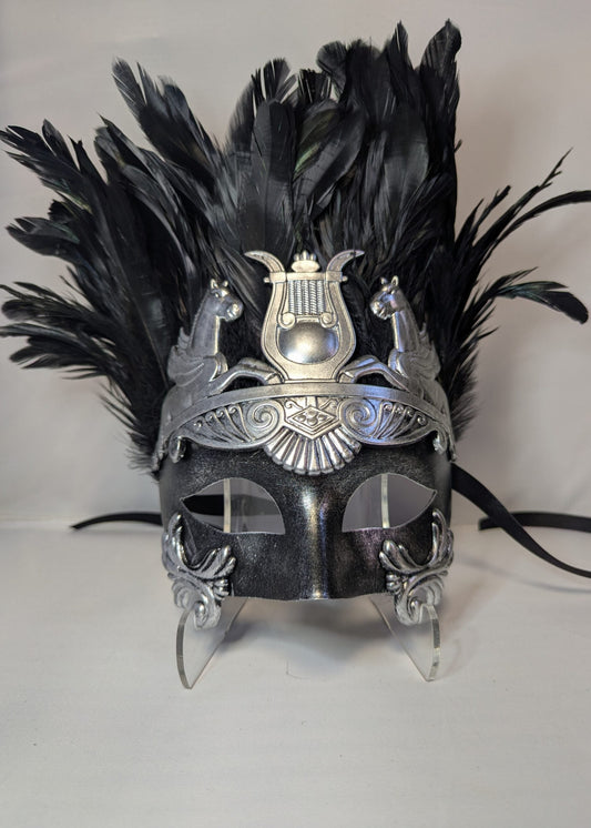 Roman w/ feathers- silver image 0