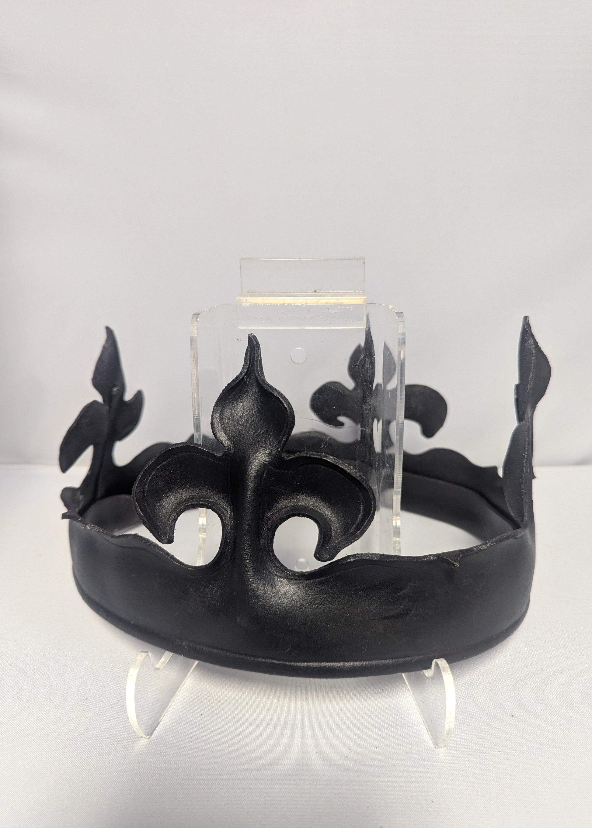 Black Fleur de Lis Crown image 0